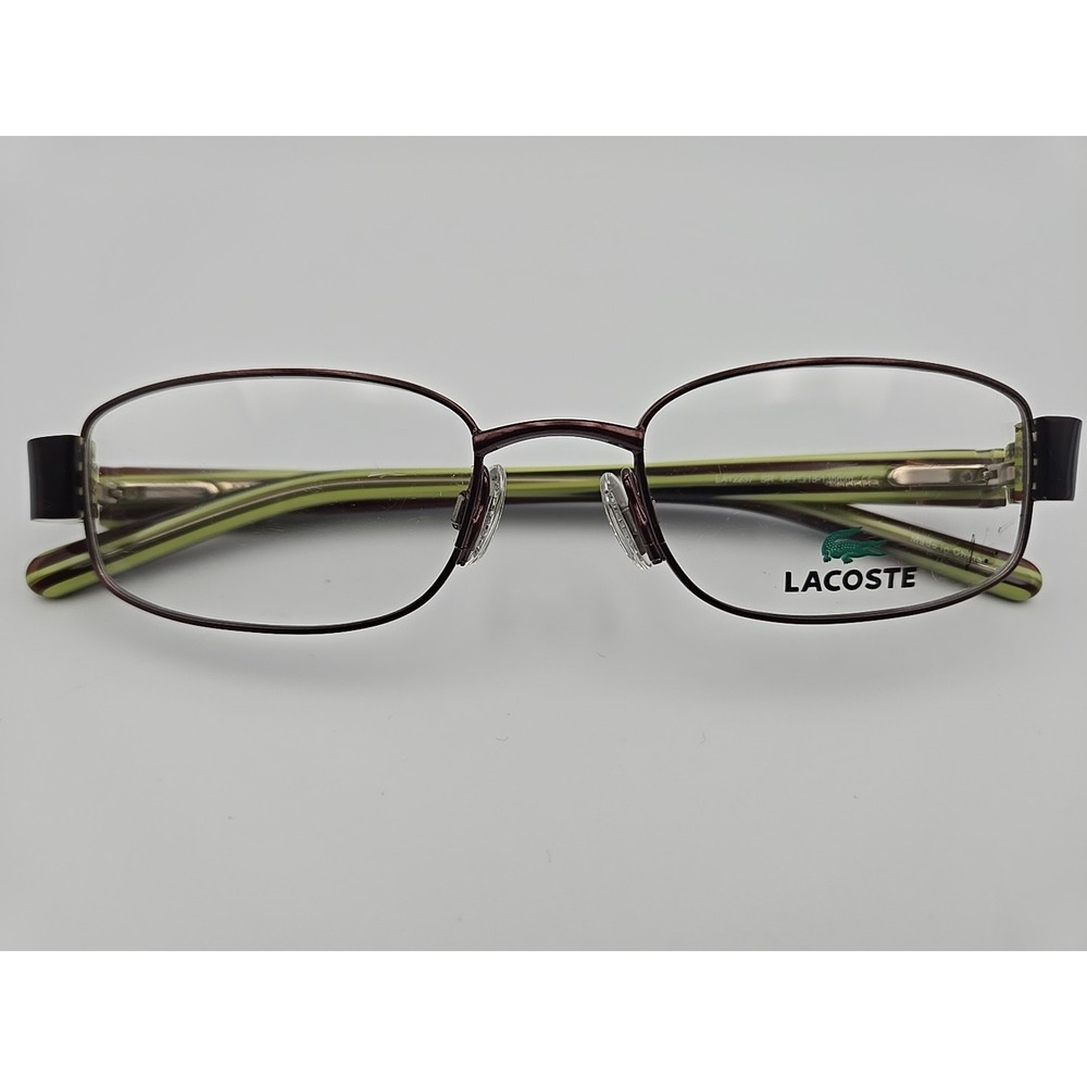 LACOSTE LA12237 BR Brown Green Eyeglasse‎ (Frames Only) 49+ 18-135mm